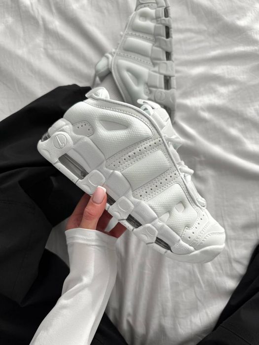 Nike Air More Uptempo Low White найк найки