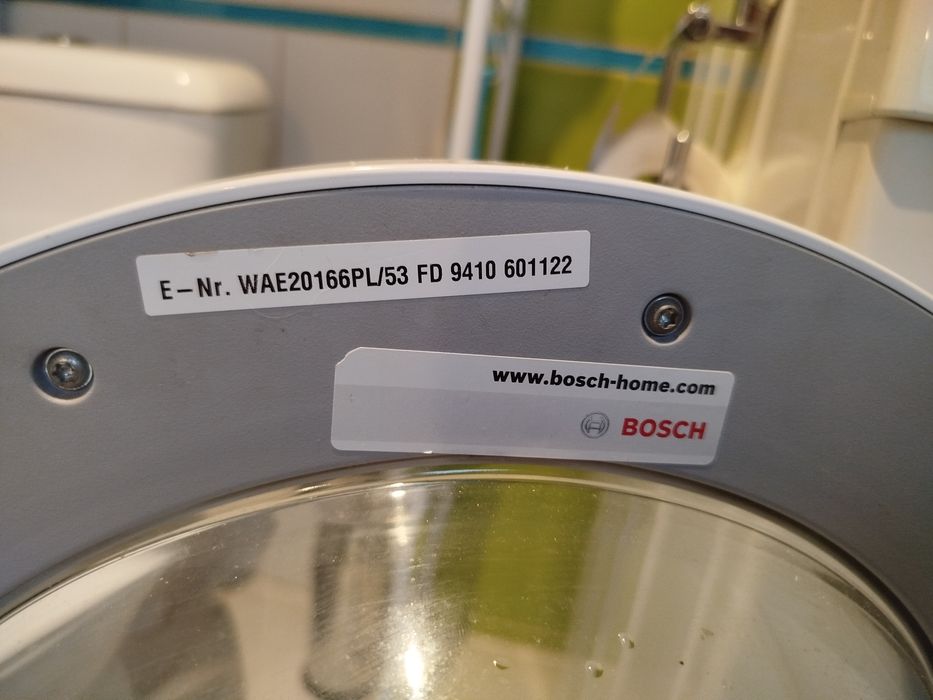 Części pralki Bosch Vario Perfect serie 4 WAE20166PL/53