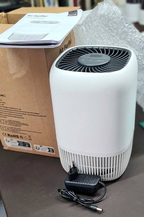 Purificador de ar compacto VOOPNU DH-JH12 com filtro HEPA H13.