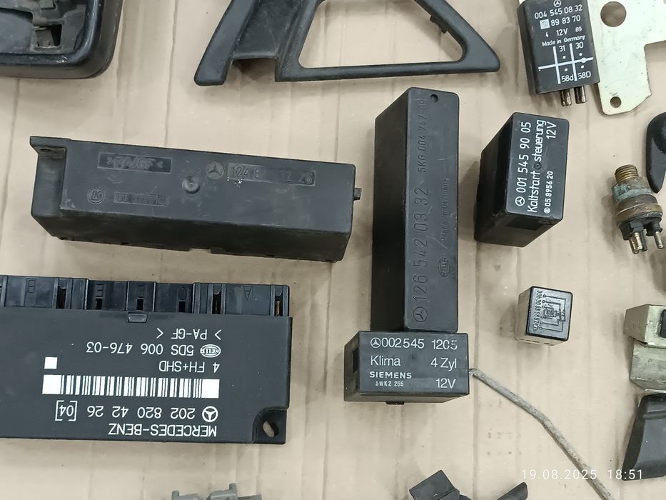 Осталось от Mercedes Benz W - 124