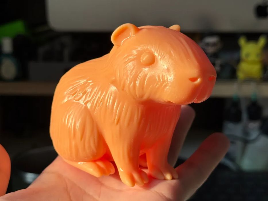 Lovely and Peaceful Capybara