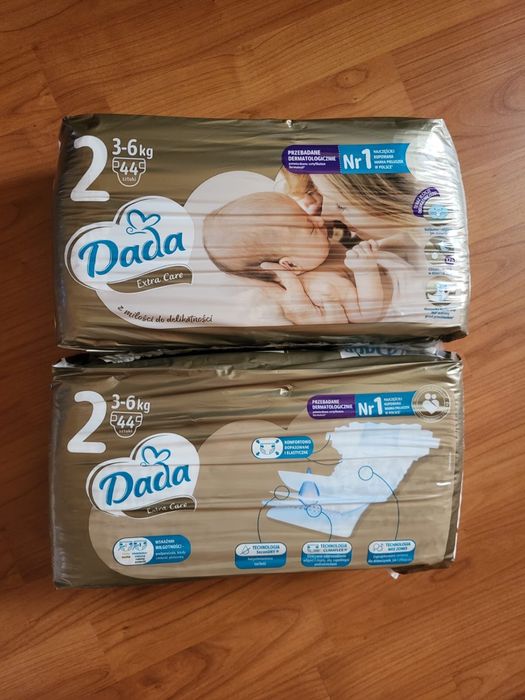 Pampersy dla dziecka: - Dada Extra Care 2
