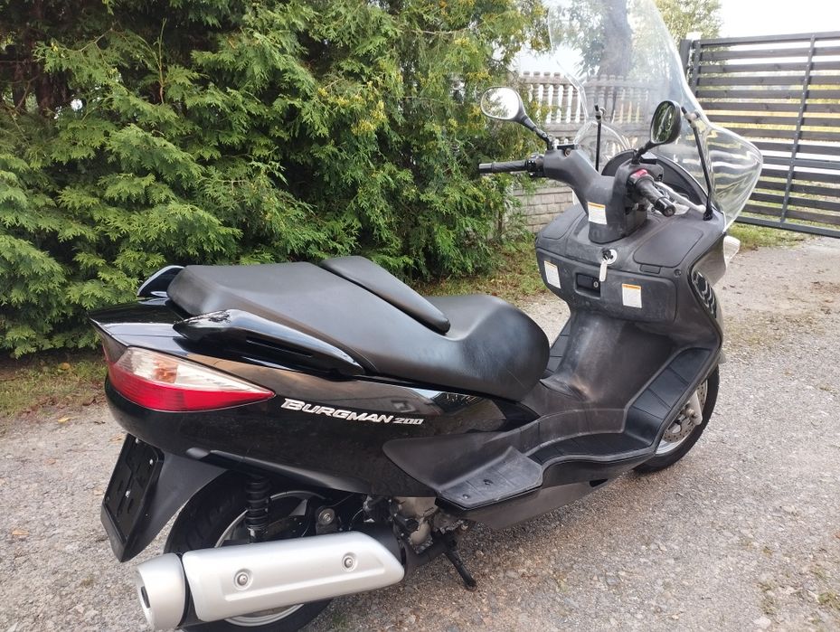 Suzuki Burgman 200,2008r,18tts.km,Aprilia Atlantic 200,2004r