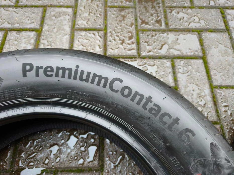 205/60 96H R16 CONTINENTAL PremiumContact6 XL 2024r 7.5mm NOWE Demo Letnie Opony 2szt idealny zamiennik 215/55 r16