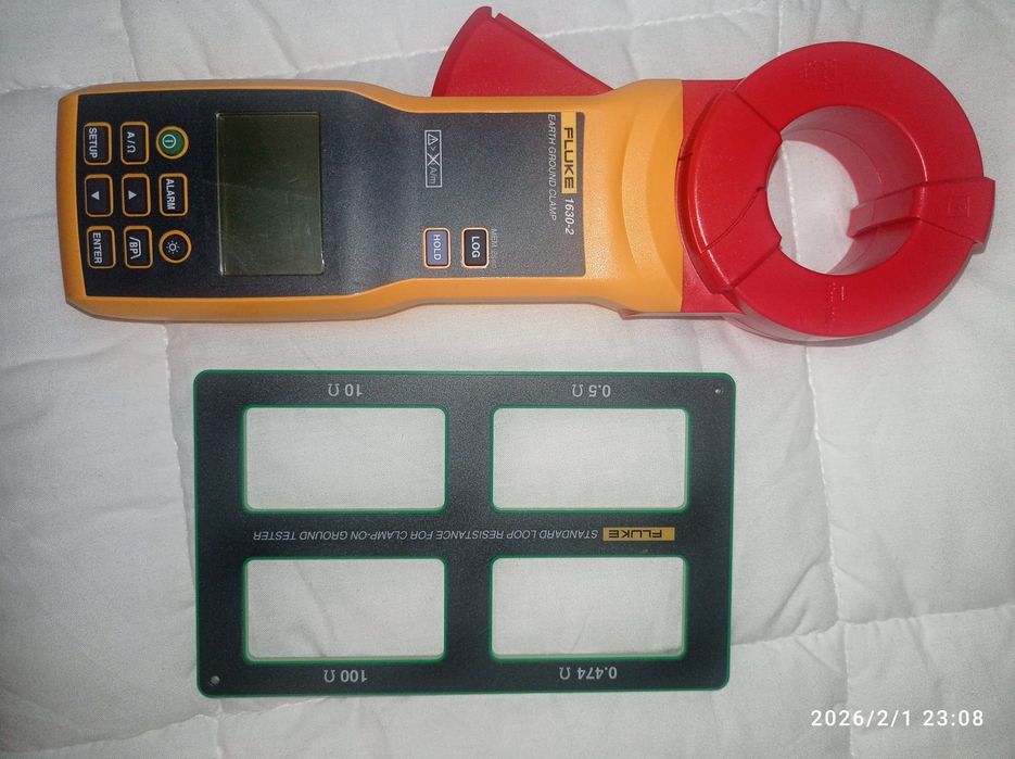 Pinça de Terra Fluke 1630-2 FC + Calibração