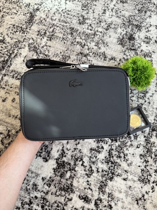 В НАЯВНОСТІ‼️ Сумка чоловіча через плече Lacoste, Сумка Lacosta
