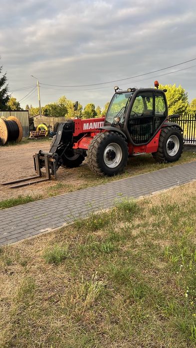 Ładowarka teleskopowa manitou mlt 731 2010 rok