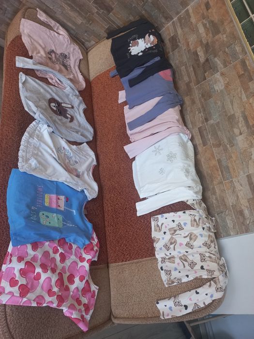 Bluzki 134/140 paka dla dziewczynki