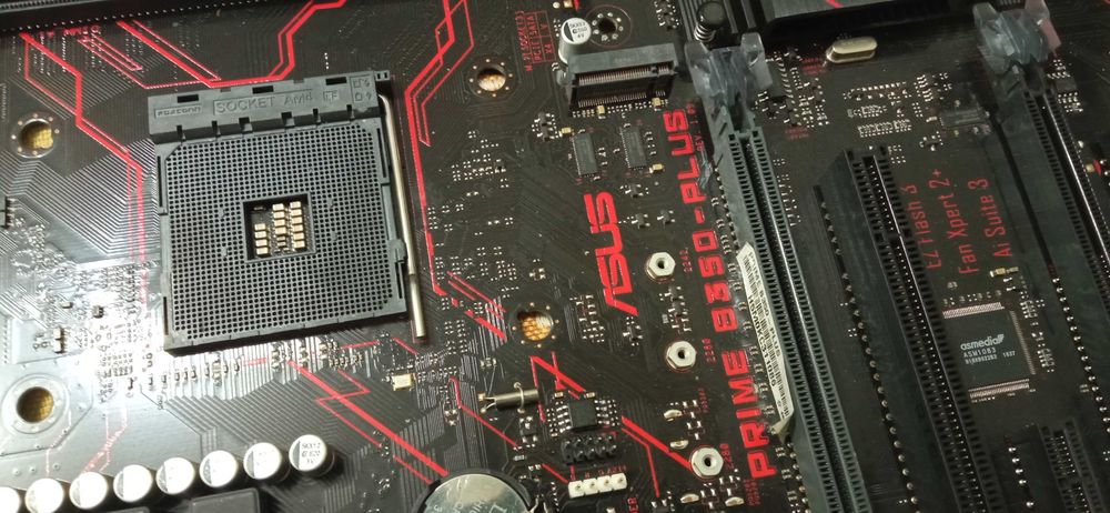 Материнская плата ASUS PRIME B350 -PLUS+кулер BOX , sAM4