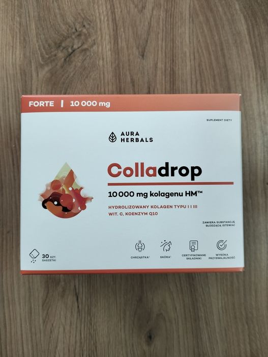 Aura herbals Colladrop Forte 10000 mg