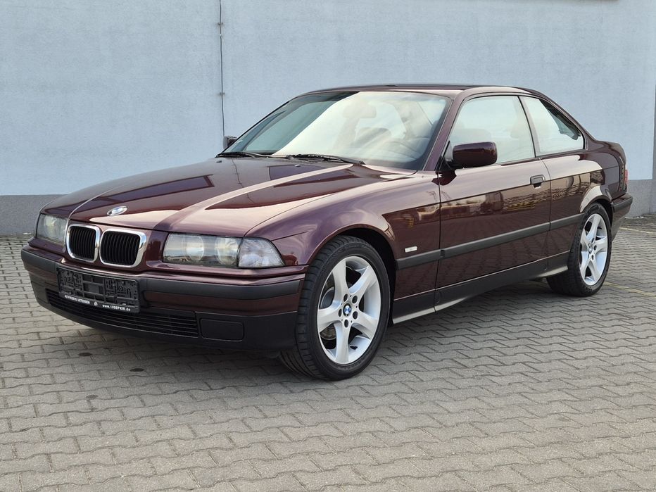 BMW E36 Coupe 1998r. bezwypadkowy, bez korozji, przebieg 98 tys.