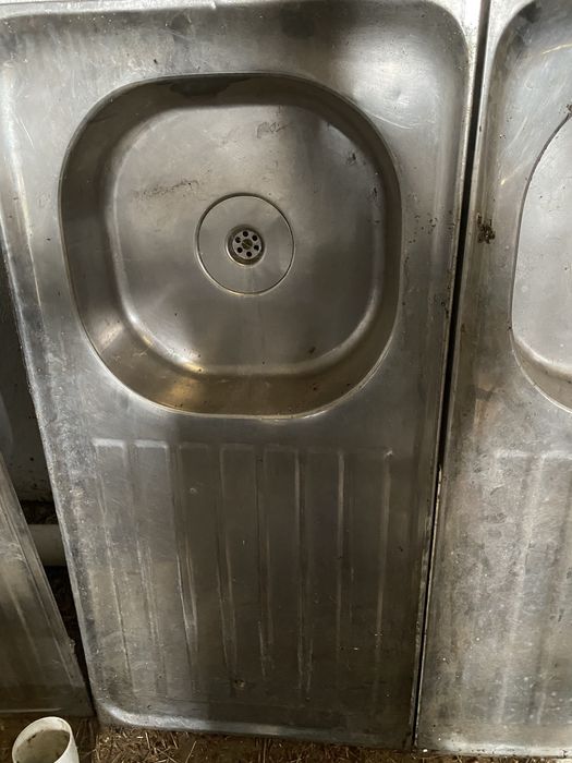 Lava loiça de inox varias pias