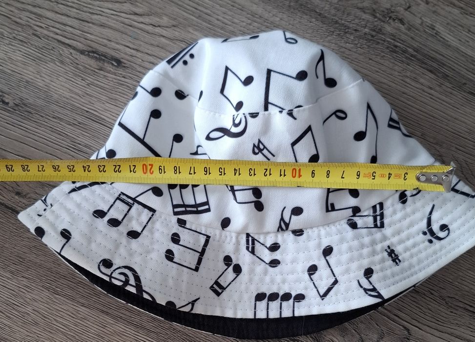 Dwustronny bucket-hat kapelusz rybacki