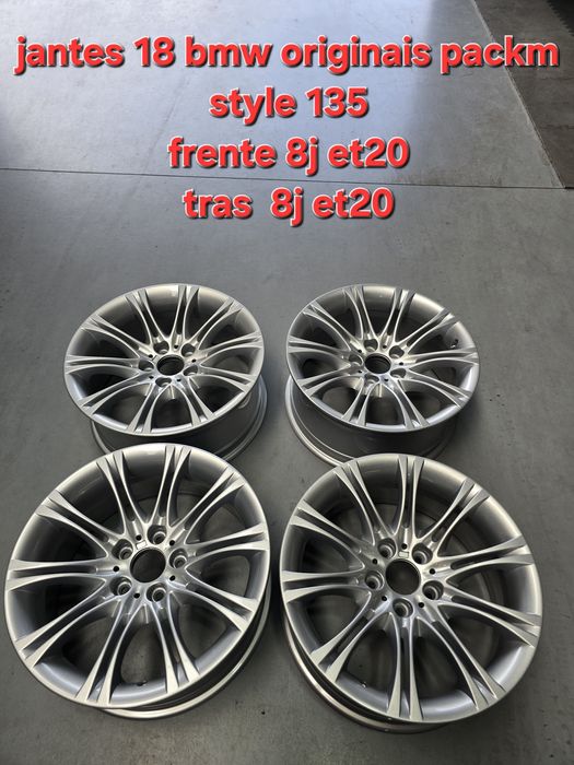 Jantes 18 style 135  bmw originais packm