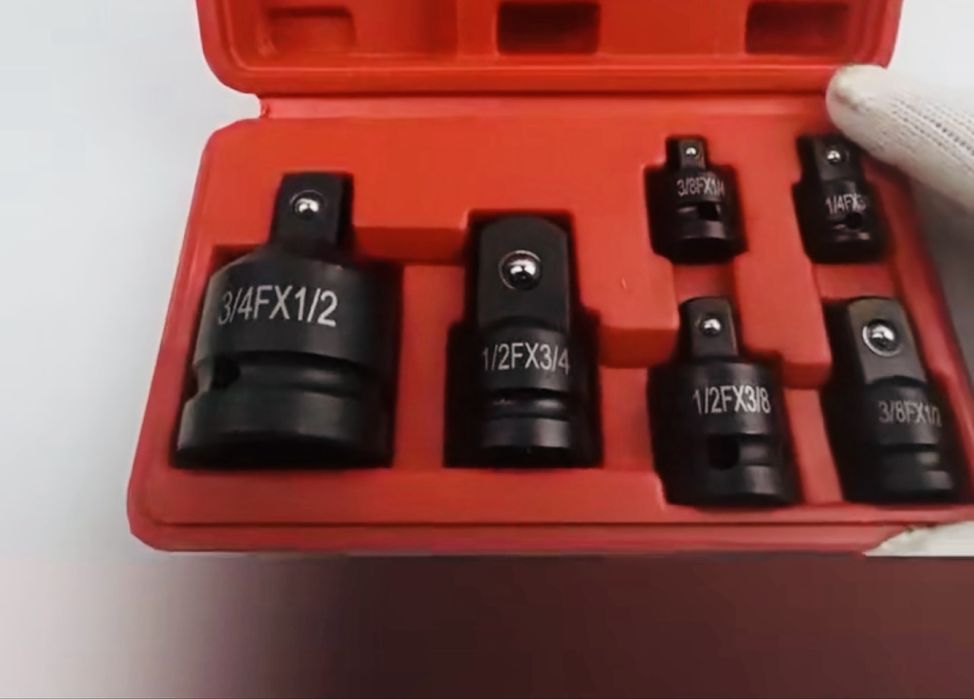 Набір адаптерів ударних 1/4 3/8 1/2 3/4 cr-mo