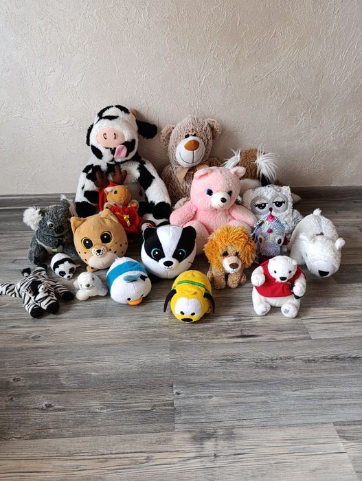 Maskotki Pluszaki 19 sztuk