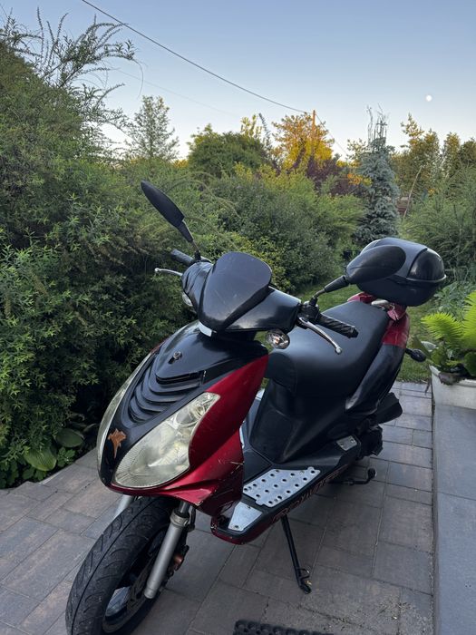 Skuter motorower Romet 747, 2008 rok, 50 cm³, mocniejszy