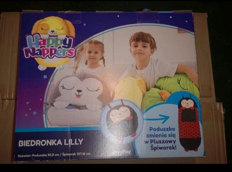 Śpiworek poduszka 2w1