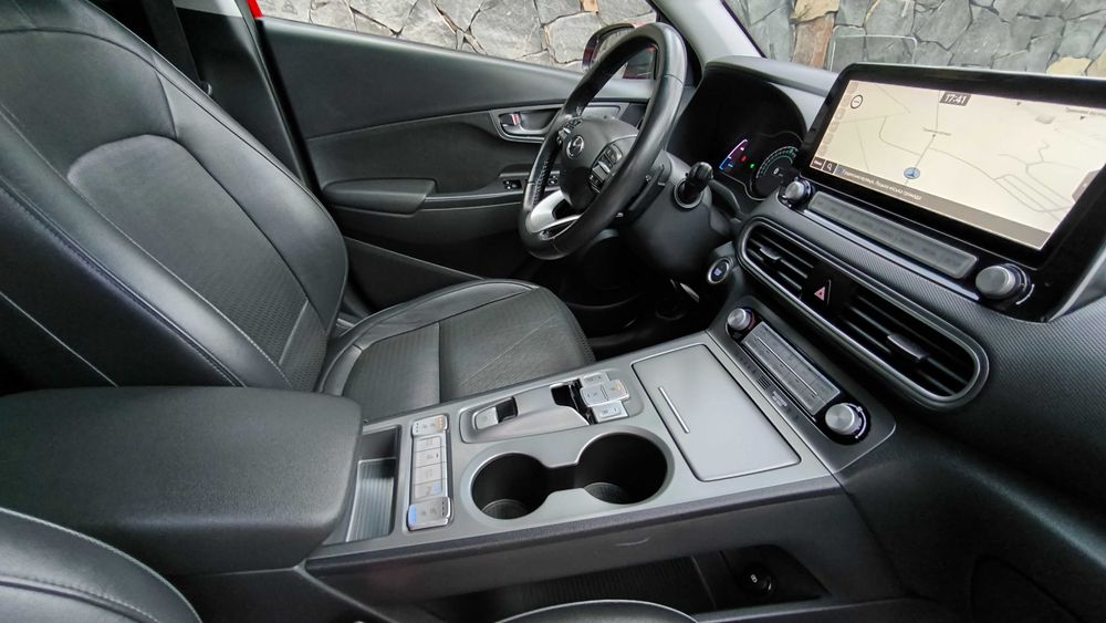 Hyundai kona 64kw, 20р. Їде 590км.!Максималка!Шкіра, асистенти, обігріви, обдуви Хюндай Кона