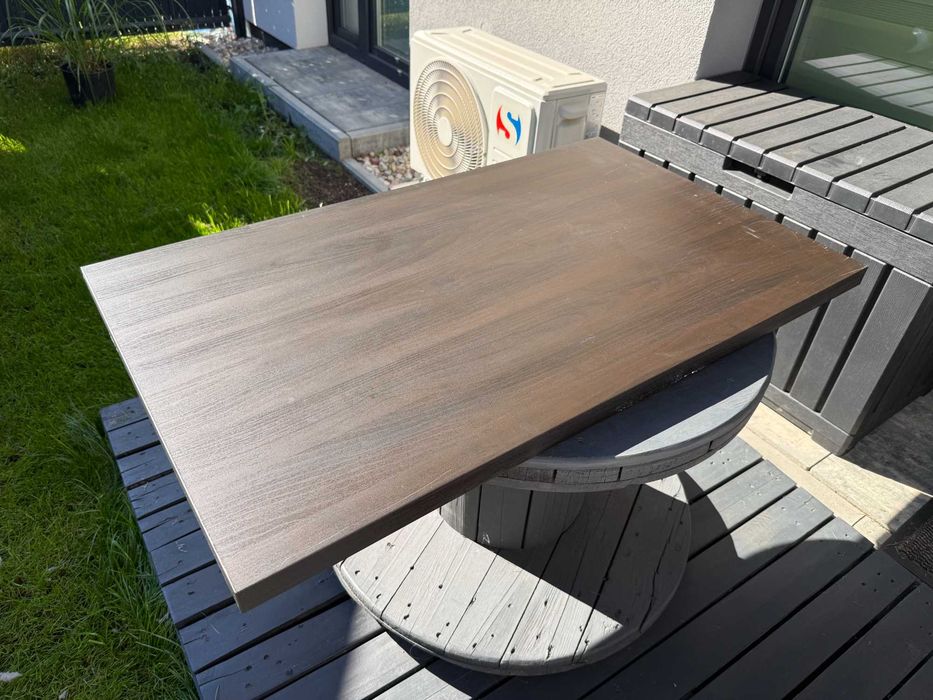 Blat IKEA LINNMON 100x60 + maskownica na kable SIGNUM