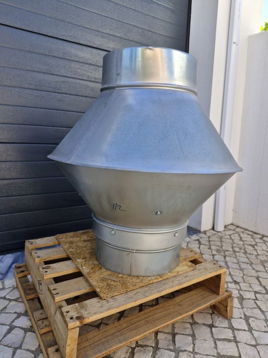 Chapeu em tubo spiro