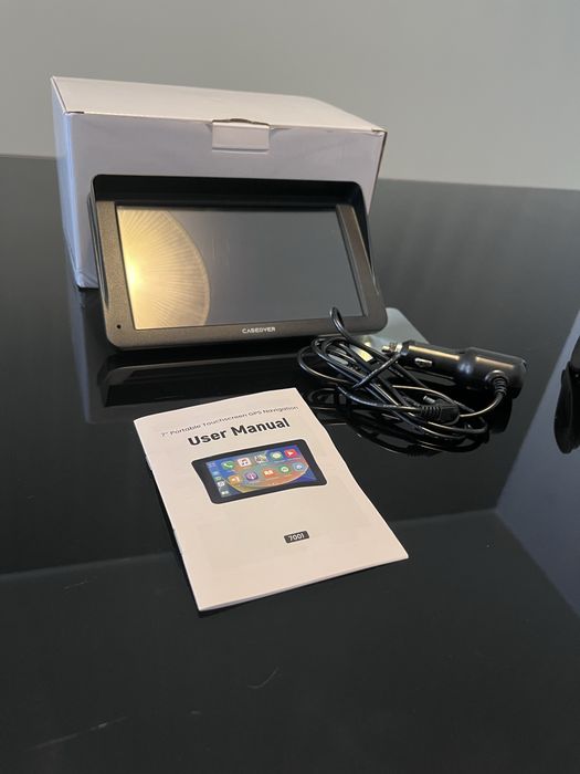CarPlay / AndroidAuto portátil + câmera de marcha atrás