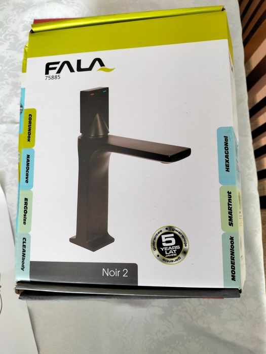 Kran Bateria łazienkowa z termostatem  NOIR2 BLACK