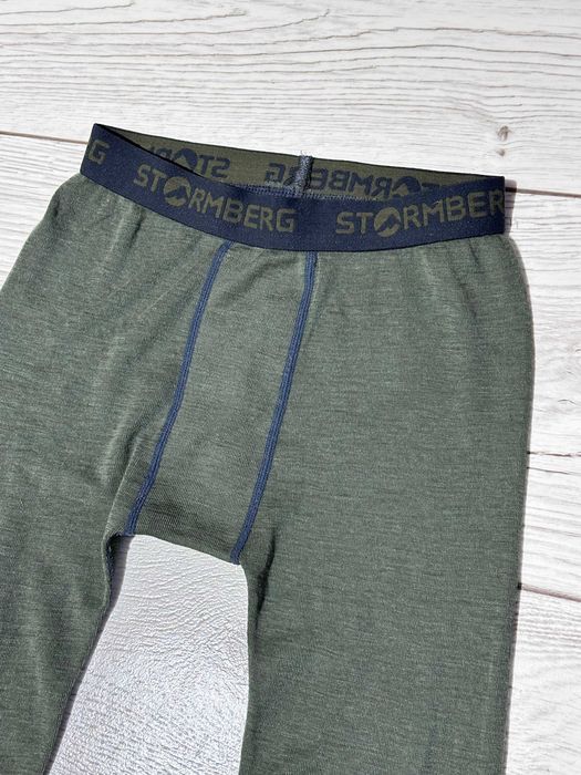 STORMBERG kalesony termoaktywne dziecięce 100% merino wełna narty 128