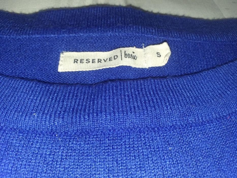 Sweter damski granatowy