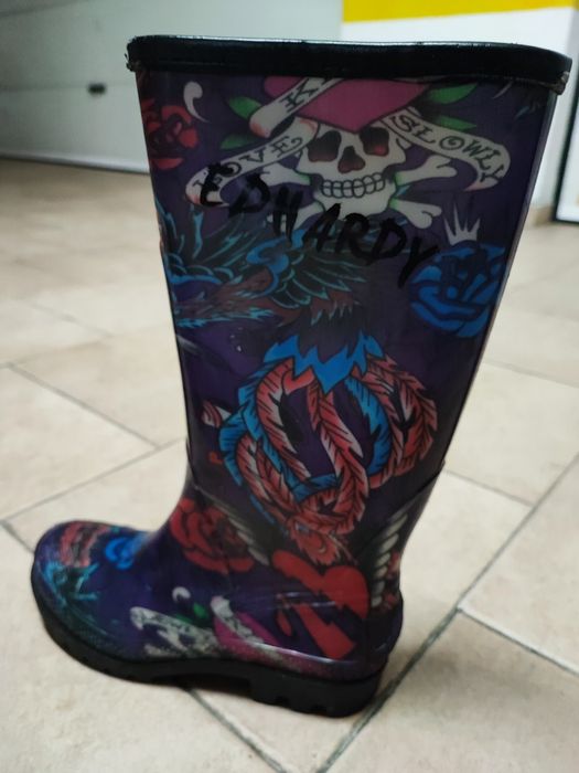 Galochas de borracha