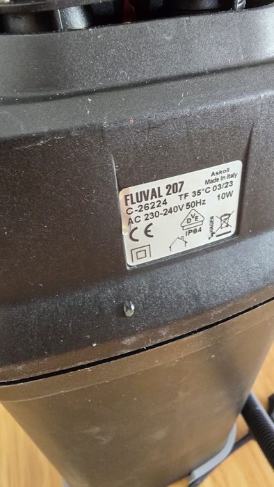 Canister Fluval 207 - Filtro aquário