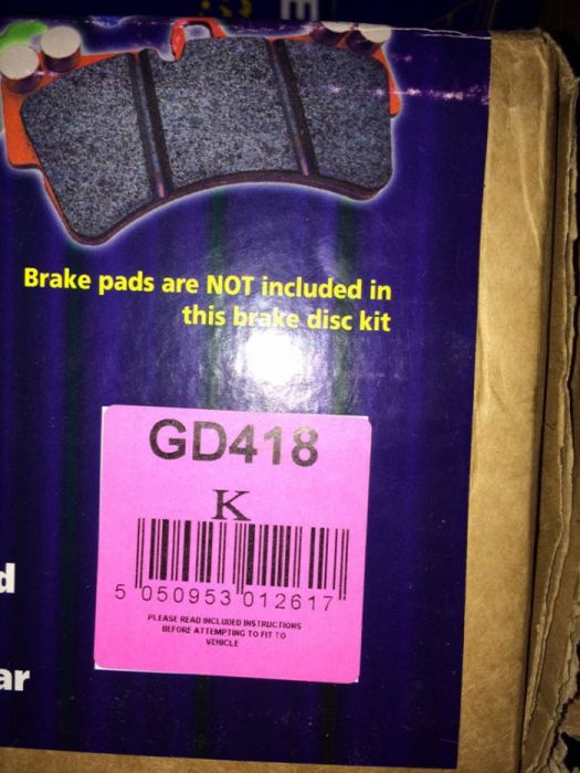 Discos e pastilhas para Mazda MX5