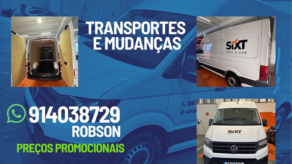 Transportes e Mudanças preços acessíveis.