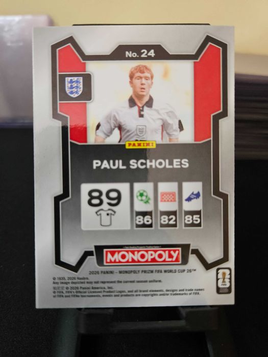 Paul Scholes – Silver Prizm #24