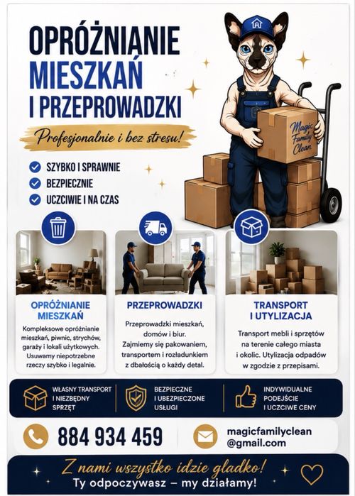 Serwis Sprzątający Magic Family Clean , firma sprzątająca