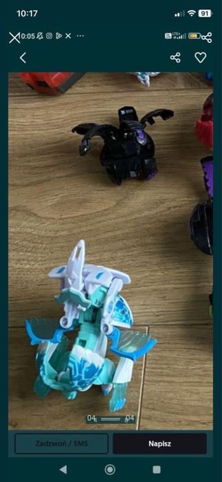 Bakugan walizka, transporter zestaw