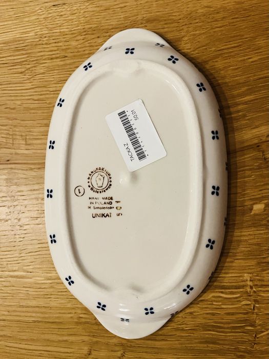 Ceramika bolesławiec tacka Unikat