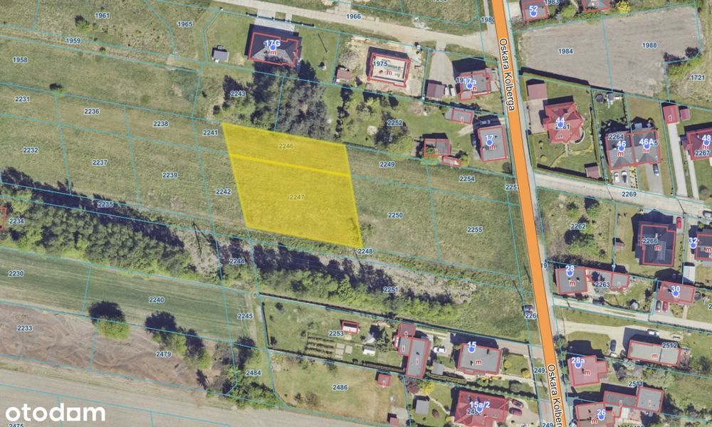 Działka 1696 m² | Chełm Śląski | 3 km do nowego węzła S1