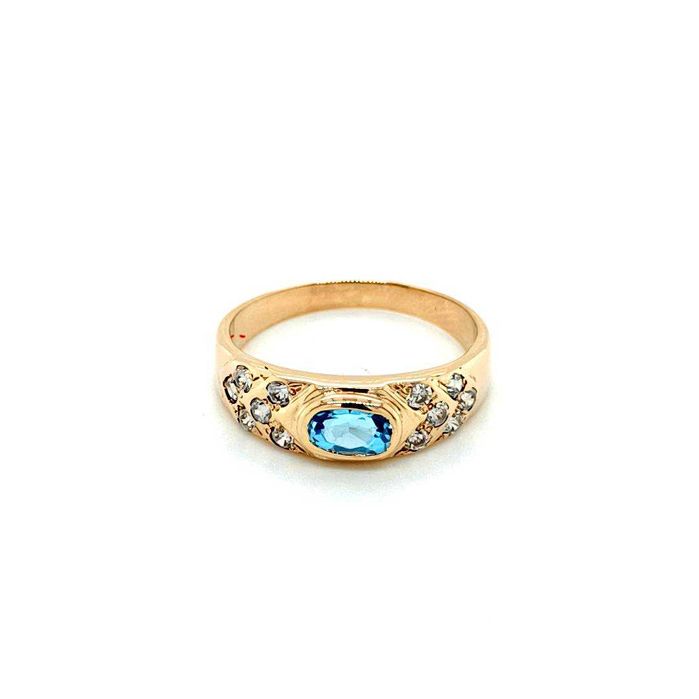 Złoty pierścionek 2,45 gr