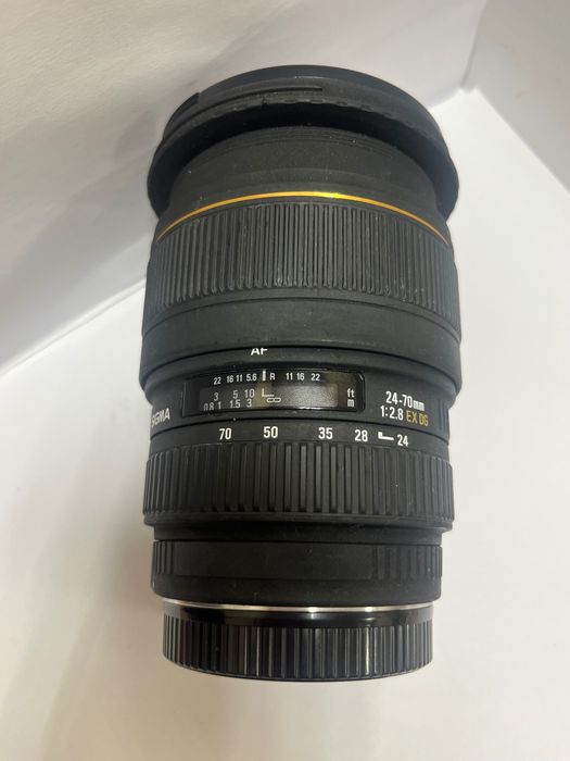 Продам обʼєктив Sigma 24-70 mm 1:2.8 EX DG(не HSMT)