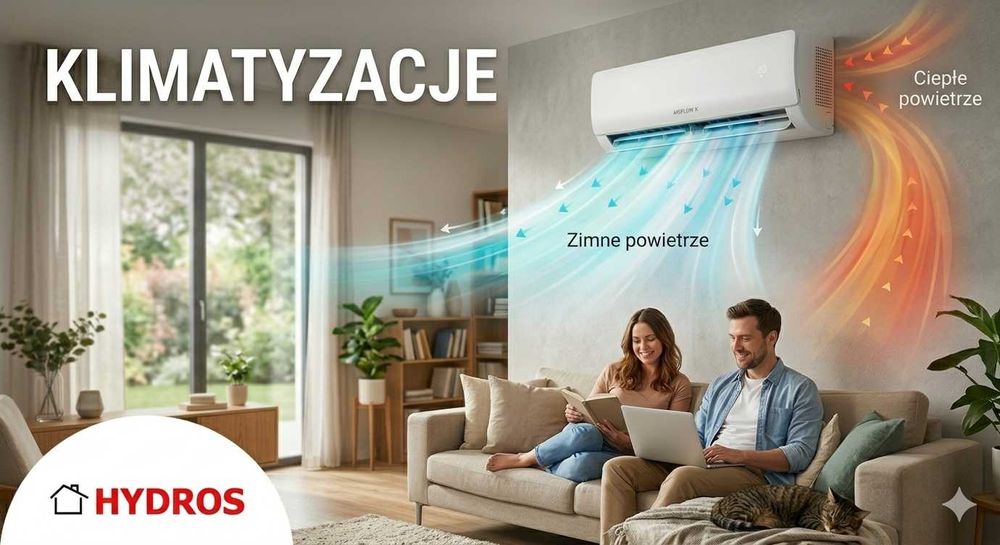 Klimatyzacja z Montażem | Hydros Kałuszyn | Serwis | VAT