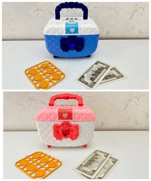 Сейф копилка с кодовым замком детская шкатулка