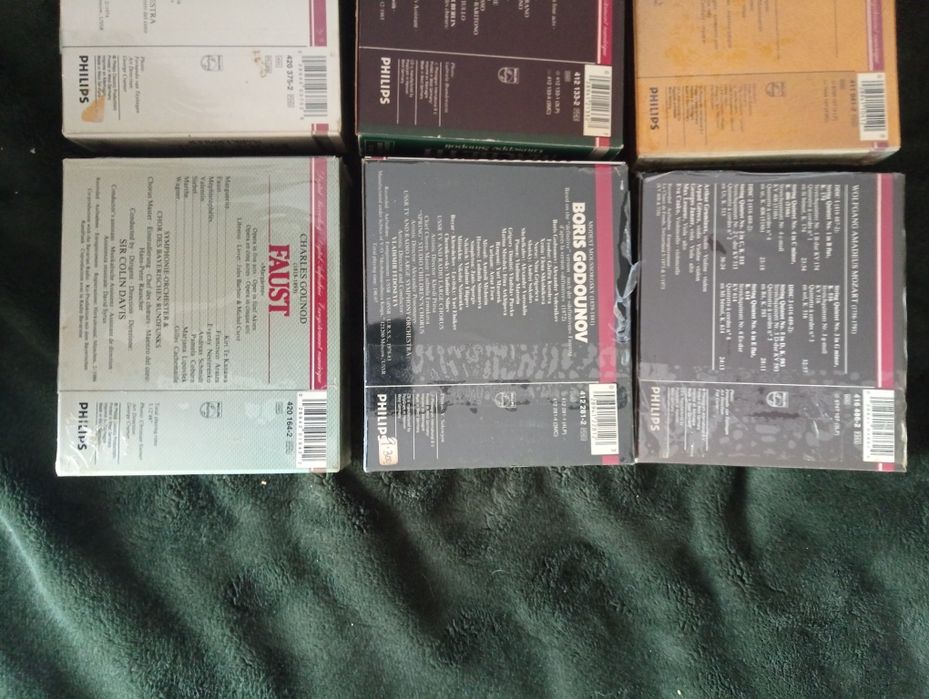 6 Coletâneas 3xCD  Musica Clássica - Selo Philips