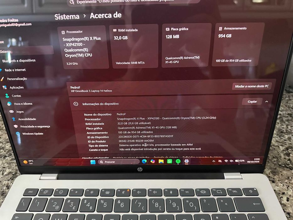 HP Omnibook 5 - NOVO