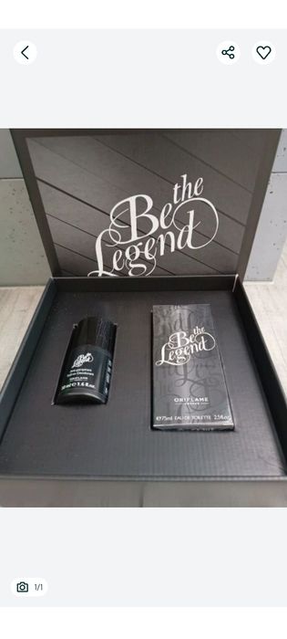 Zestaw Be the Legend oriflame nowy w pudełku 
Możliwy odbiór osobisty