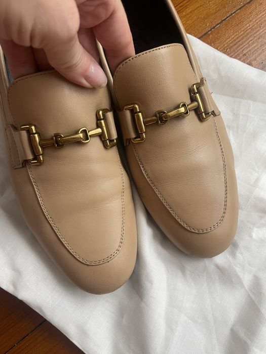 Шкіряні лофери Massimo Dutti
