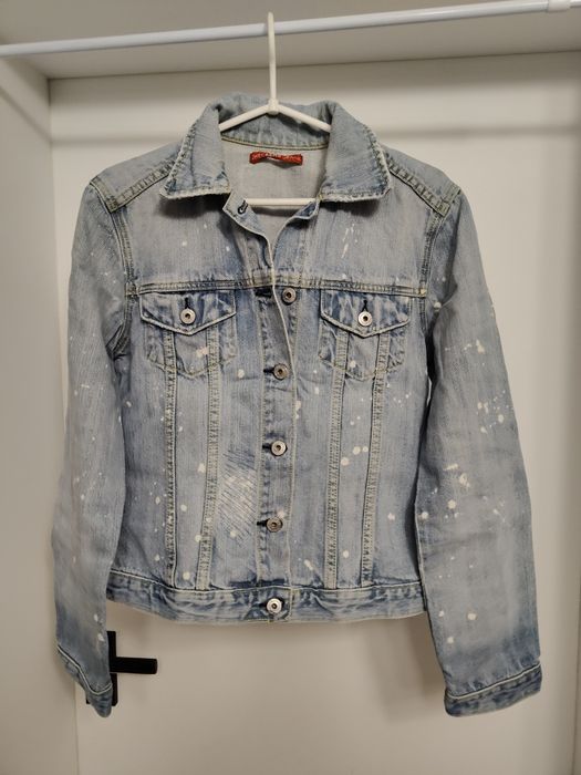 Kurtka jeansowa damska jasny jeans 40 L