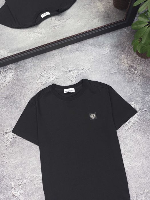 Футболка STONE ISLAND patch program тишка майка стон айленд патч програм
