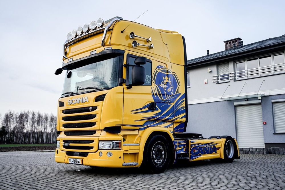 Scania R450  2017 rok SCANIA mega R450 euro 6 bez egr z Niemiec