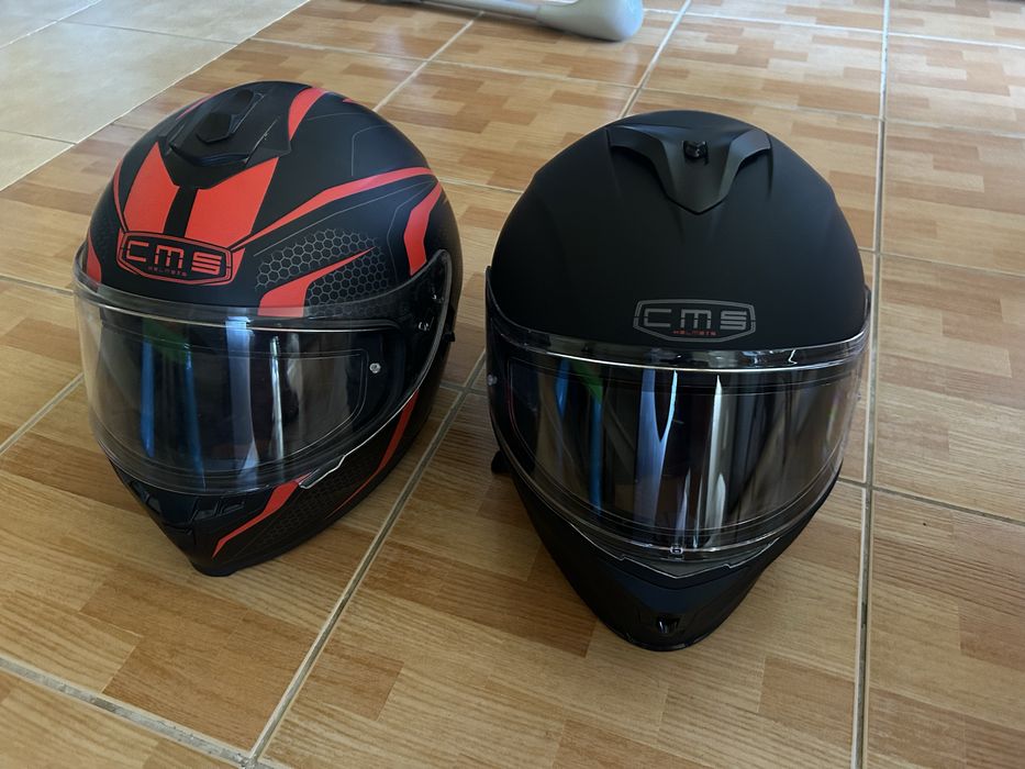 Capacete CMS mota